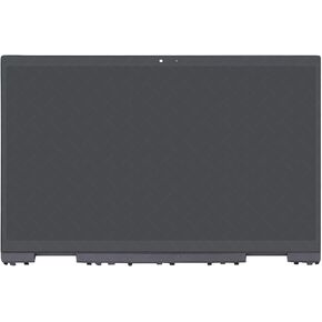LCDOLED Replacement for HP Pavilion x360 14m-dy0013dx 14m-dy0023dx 14m-dy0033dx 14m-dy0113dx M45012-001 M45013-001 14.0 inches FHD IPS LCD Display Touch Screen Digitizer Assembly Bezel with Board