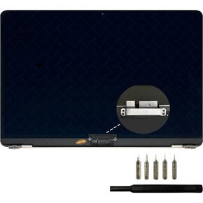 بديل LCDOLED لجهاز Mac14,2 MacBook Air 13.6 بوصة M2 2022 A2681 EMC 4074 13.6 بوصة 2560x1664 مجموعة كاملة لشاشة LCD كاملة (منتصف الليل)