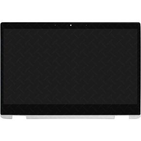 LCDOLED Replacement for HP Chromebook x360 14b-ca 14bt-ca000 14bt-caxx L73303-001 L77983-001 L73304-001 L77984-001 14.0 inches HD 1366x768 LCD Display Touch Screen Digitizer Assembly Bezel with Board