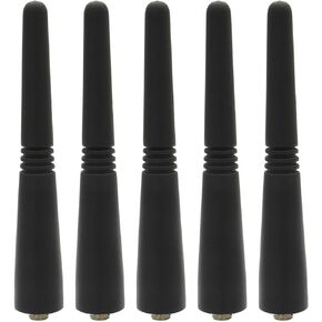 PMAE4003 PMAE4003A UHF Stubby Antenna Compatible for Motorola HT750 HT1250 HT1550 PR400 CP200 CP200D EX500 EX600 CP040 P1225 403-470MHz 3.5 Inch (5 Pack)