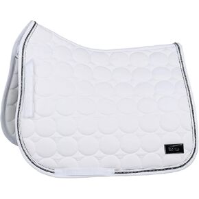 HORZE Marquess Quilted Quick-Dry Dressage Saddle Pad with Crystal Trim