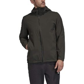 adidas Men's BSC 3-Stripes Rain.rdy Jacket