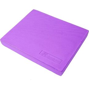 Exercise Balance Pad, Non-Slip 15.7 x 13 x 2 Inch TPE Knee Pad Mat Cushion for Physical Therapy, Closed Cell Foam Balance Board Stability Trainer for Rehabilitation Core Training Stretching Mobility