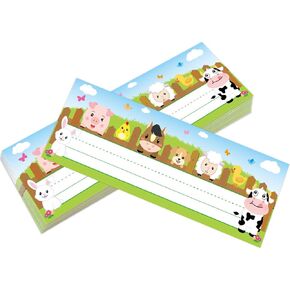 Farm Animal Name Plate Primary Students Back to School Desk Nameplates 36 Pack Classroom Decoration in Kuwait