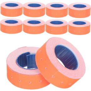 1 Roll Sticker Labels Roll Caps for Cap Guns Refill Labels for Retail Garage Sticker Roll Caps for Refill Tags for Commerce Tape Sign The Sign Label Sticker Paper Red Filling