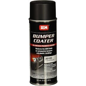 SEM 39103 Black Original Flexible Bumper Coater Aerosol - 12 oz.
