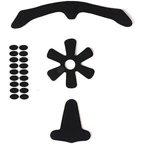 Foam Padding Kit 21PCS Head Protection Liner Inner Protective Pads Bicycle Replacement Pad Cushion Mat Set for Scooter Skateboard Bike Motorcycle Cycling Riding Sport Helmets