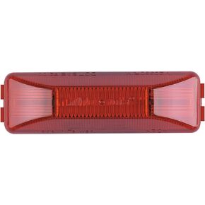 Maxxima M20350YCL Amber 4" Rectangular LED Clear Lens Clearance Marker Light
