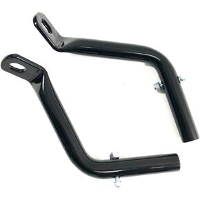 Black 2009-2013 Eliminate Guards Saddlebag Guard Eliminator Support Brackets Harley Davidson Touring like Electra Street Glide Road King Ultra Classic Limited CVO 90881-09A 2011 Saddle bag Support Kit
