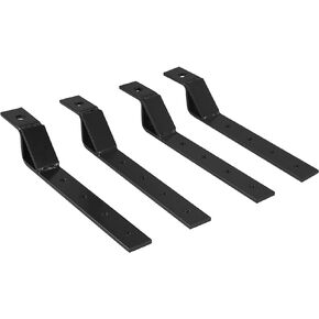 Motorcycle Universal Saddlebag Mounting Bracket Adjustable Hard Saddle Bag Mounting Bracket Kit,Black