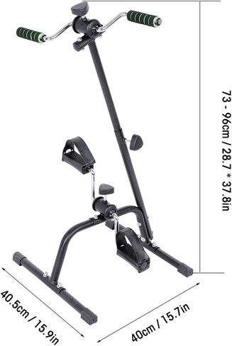 Compact Exercise Bike, Pedal Exerciser Bike Hand Arm Leg and Knee Peddler Adjustable Fitness Equipment for Seniors Elderly Home Pedal Exercise Bike for Total Body in Saudi Arabia