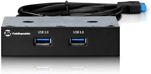 لوحة وصل USB TIU-3000 مقاس 3.5 بوصة مع منفذي USB 3.0 (كابل محول 2 قدم 20 دبوس) in Saudi Arabia