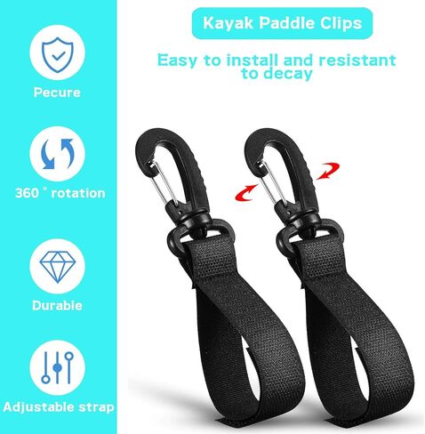 كاياك مجداف حامل مجداف مجلس الملحقات 6 قطعة + 6 قطعة D حلقة اكسسوارات قارب قابل للنفخ مجداف التخزين in Kuwait