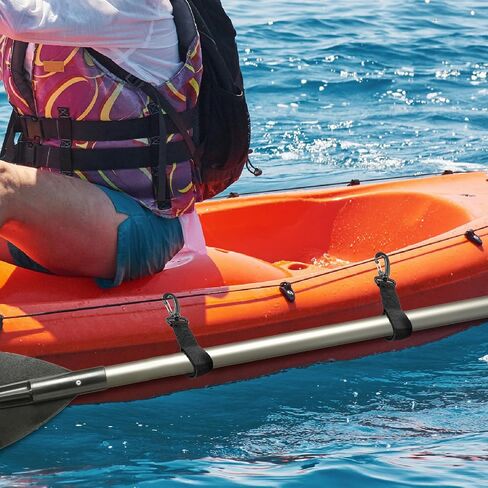 6 Pcs Upgraded Kayak Paddle Holder Kayak Paddle Holder Upgraded, Paddleboard Inflatable Boat Paddle Keeper Paddle Holder Paddle Clip Paddle Clips Board Accessories in Saudi Arabia