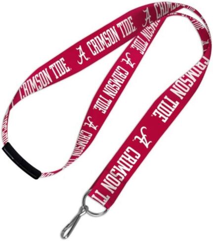 NCAZA University of Alabama Crimson Tide 20 Inch Lanyard with Breakaway Buckle in Saudi Arabia