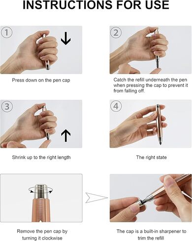 WSD Sketch Up 5.6mm Mechanical Pencil Mechanical Clutch with Built Sharpener (Black) in Kuwait