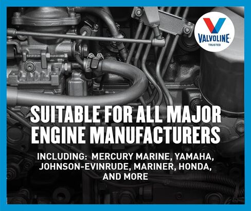 Valvoline 2-Cycle Marine TCW-3 Motor Oil 1 GA in Saudi Arabia
