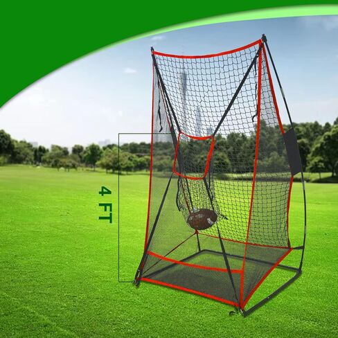 Football Target,Football Training Target,Football Training Pocket,Suitable for Any Football Net, Football Accessory,Baseball Net and Softball Adjustable Height and Throwing Zone in Kuwait