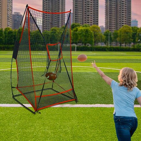 Football Target,Football Training Target,Football Training Pocket,Suitable for Any Football Net, Football Accessory,Baseball Net and Softball Adjustable Height and Throwing Zone in Kuwait