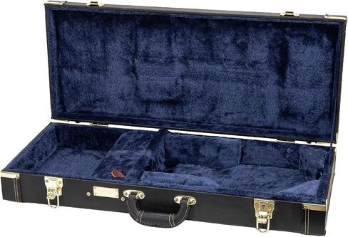 Crossrock Electric Case fits 16" Lower Bout Hollow-Body Archtop Guitars-Black (CRW620JA16BK) in Saudi Arabia
