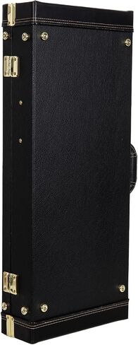 Crossrock Electric Case fits 16" Lower Bout Hollow-Body Archtop Guitars-Black (CRW620JA16BK) in Saudi Arabia