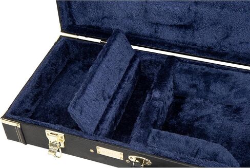 Crossrock Electric Case fits 16" Lower Bout Hollow-Body Archtop Guitars-Black (CRW620JA16BK) in Saudi Arabia
