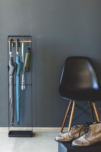 YAMAZAKI home Tower Hanging Umbrella Stand Black in Saudi Arabia