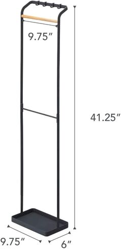 YAMAZAKI home Tower Hanging Umbrella Stand Black in Saudi Arabia