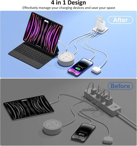 2 حزمة شاحن USB C، 40 وات مزدوج المنفذ PD+QC USB C محول طاقة شاحن حائط، قابس شحن سريع من النوع C متوافق مع iPhone 15/15 Pro/15 Pro Max/14/13/12، iPad، Airpods، iwatch، Samsung جالاكسي وايت in Saudi Arabia