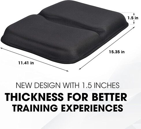 Yes4All Rowing Machine Seat Cushion Good with Non-Slip, Silicon Cooling Gel Seat Cover, Groove Design, Custom Fit Comfort in Saudi Arabia