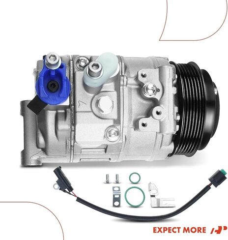 ضاغط مكيف هواء ممتاز A مع قابض متوافق مع مرسيدس بنز C-Class C230 C320، CLK-Class CLK320 CLK350، E-Class E300 E350، G-Class G500 G550، S-Class والمزيد in Kuwait