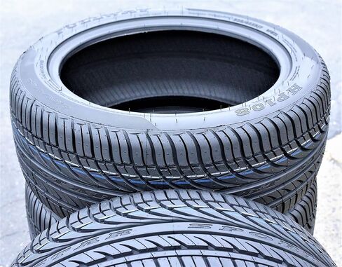 مجموعة من 4 (أربعة) إطارات شعاعية لأداء سيارة الركاب Fullway HP108 لجميع المواسم - 185/60R14 185/60/14 185/60-14 82H نطاق التحميل SL 4-Ply BSW جدار جانبي أسود UTQG 380AA in Saudi Arabia