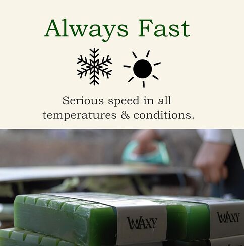 All-Temperature Ski & Snowboard Wax - 360g Eco-Friendly Block for Fast Gliding - Easy Application, Hand-Poured in USA in Saudi Arabia
