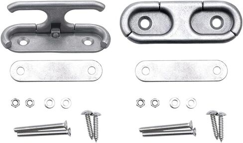 قارب قابل للطي المرابط الفولاذ المقاوم للصدأ البحرية 4-1 / 2 بوصة 6 بوصة الوجه حتى قفص الاتهام المرابط للقارب، المرابط قارب الثقيلة الوجه حتى حبل المربط ث / السحابات لوحة الظهر للرسو، أرصفة القوارب، الطوابق، قوارب الكاياك in Kuwait