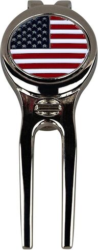 أداة إصلاح ديفوت للجولف مع علامة كروية - علم مغناطيسي - فولاذ عالي التحمل in Kuwait