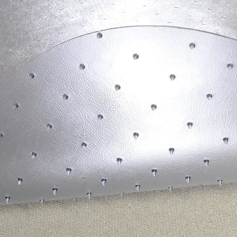 سجادة كرسي مكتب شفافة ذات شكل حديث 99.56 سم × 137.16 سم مع شفة للسجاد ذو الوبر المنخفض، صُنعت في الولايات المتحدة الأمريكية بواسطة Dimex، خالية من الفثالات (C5C5003G) in Kuwait