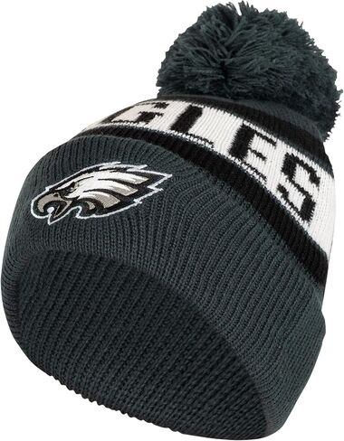 Ultra Game NFL Boys Girls Super Soft Winter Beanie Knit Hat with Extra Warm Touch Screen Gloves in Saudi Arabia