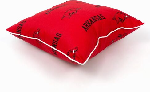 College Covers Pair Decorative Pillow, 2 Count (Pack of 1), Arkansas Razorbacks in Saudi Arabia