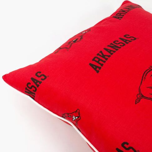 College Covers Pair Decorative Pillow, 2 Count (Pack of 1), Arkansas Razorbacks in Saudi Arabia
