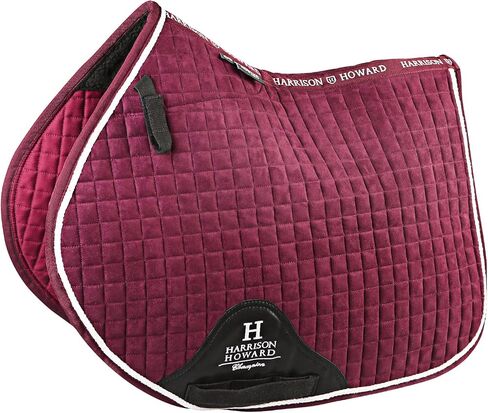 Harrison Howard Close Contact Saddle Pad Non-Slip Suede Outer Perfect for Use with Jumping Saddles in Saudi Arabia