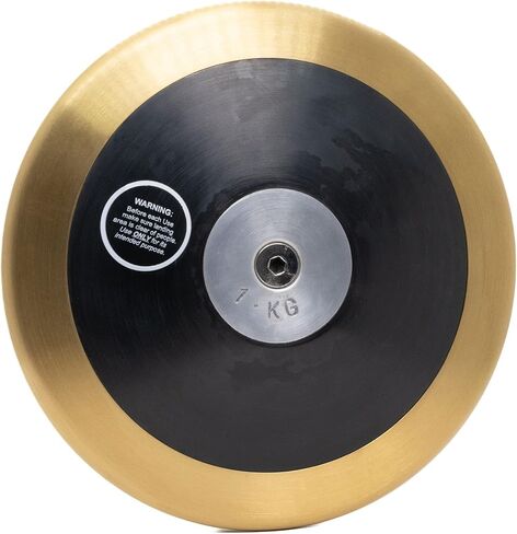Discus. 1k Discus. High School Girls Discus. 1 kg Discus. Womens Discus 1kg. Discus 1kg. Girls Discus. High School Discus. 85% Brass Rim Weight. Rated to 170 feet. Affordable Excellence. in Saudi Arabia