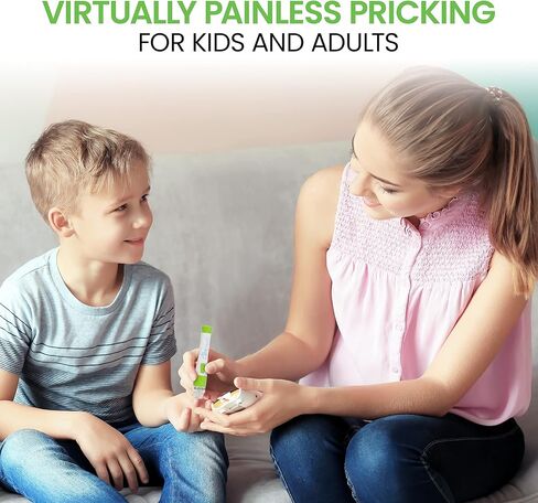 جهاز وخز مايكروليت مع كير تاتش 100 وخز علوي ملتوي متعدد الألوان 30 قياس in Kuwait