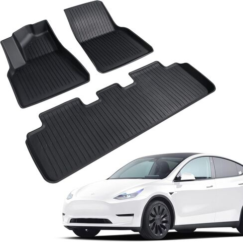 ThinSGO Tesla Model Y Trunk Pet Mat Waterproof Cargo Liner for Dogs Rear Seat Cover for Tesla Model Y in Saudi Arabia
