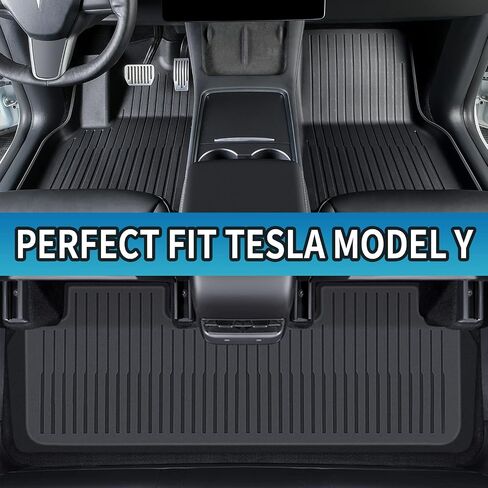 ThinSGO Tesla Model Y Trunk Pet Mat Waterproof Cargo Liner for Dogs Rear Seat Cover for Tesla Model Y in Saudi Arabia