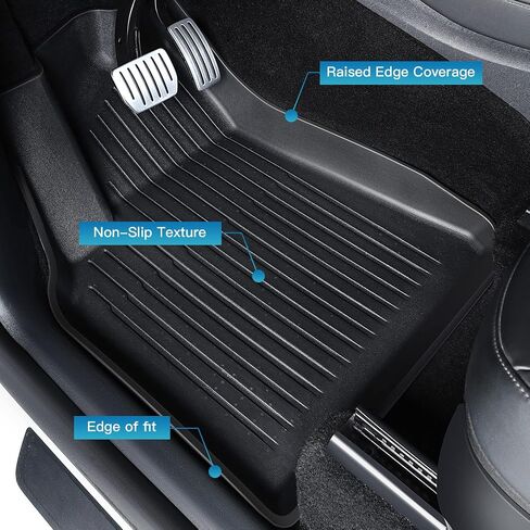 ThinSGO Tesla Model Y Trunk Pet Mat Waterproof Cargo Liner for Dogs Rear Seat Cover for Tesla Model Y in Saudi Arabia