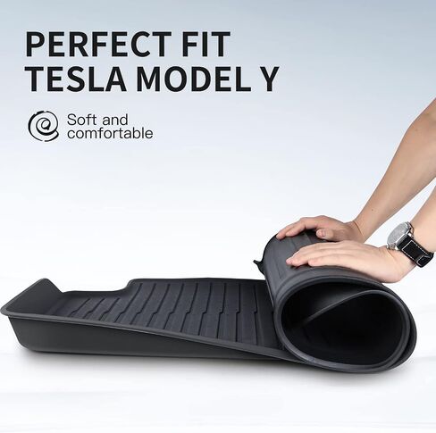 ThinSGO Tesla Model Y Trunk Pet Mat Waterproof Cargo Liner for Dogs Rear Seat Cover for Tesla Model Y in Saudi Arabia