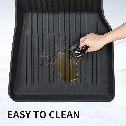 ThinSGO Tesla Model Y Trunk Pet Mat Waterproof Cargo Liner for Dogs Rear Seat Cover for Tesla Model Y in Saudi Arabia