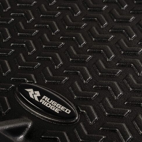 Rugged Ridge All-Terrain Cargo Liner for Jeep Wrangler JL | Full, Black | 12975.51 | Fits 2018-2023 Jeep Wrangler JL 2-Door in Saudi Arabia