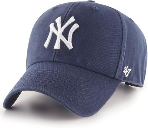 قبعة '47 MLB Team Color Home Basic MVP قابلة للتعديل، مقاس واحد يناسب الجميع (نيويورك يانكيز البحرية) in Saudi Arabia