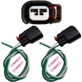 2PCS Connector - ABS Speed Sensor for Chrysler 300 (15-08), Dodge Challenger (15-08), Charger (15-08), Journey (13-11) / Jeep Compass (16-07), Grand Cherokee (16-07) 68065018AA,S1895